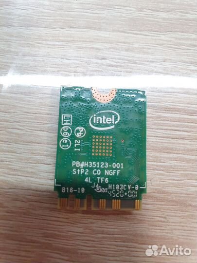 Wi-fi адаптер intel 7265ngw