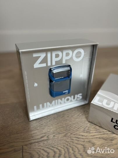 Зажигалка zippo luminous,люминесцентная