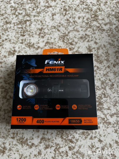 Налобный фонарь Fenix