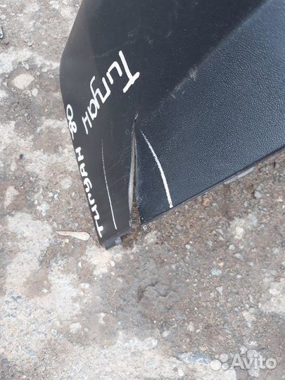 Volkswagen Tiguan 2007-2011 Юбка заднего бампера