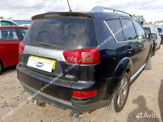 Дверь (Крышка) Багажника peugeot 4007 2008