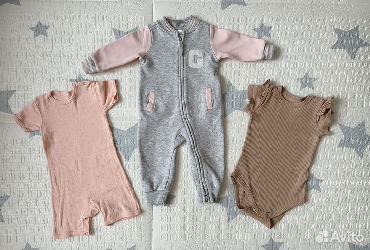 Пакет вещей на девочку 68-74