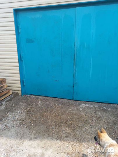 Ворота гаражные металлические бу