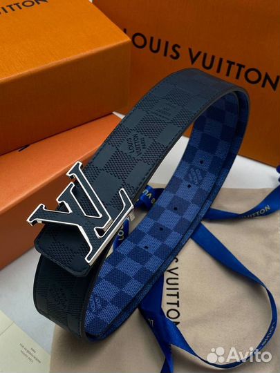 Мужской кожаный ремень Louis Vuitton