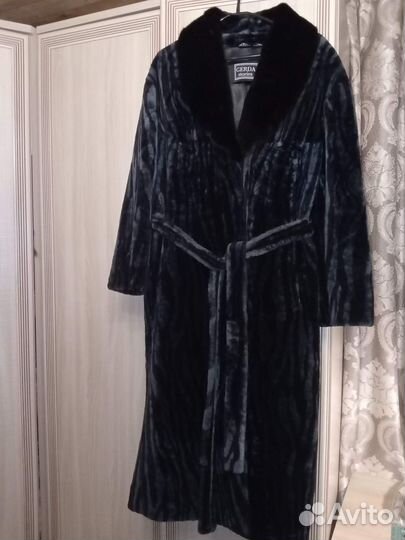 Шуба астраган норка