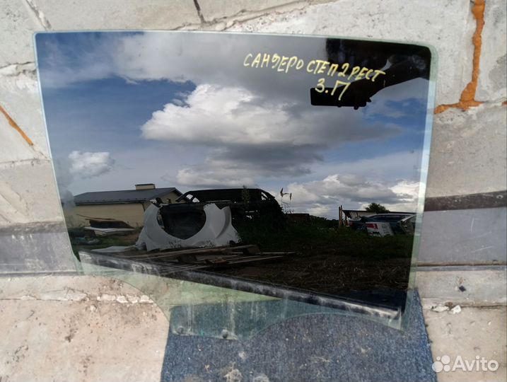 Стекло задней правой двери рено сандеро стап 2