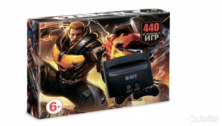 Dendy денди 8-bit + 440 игр