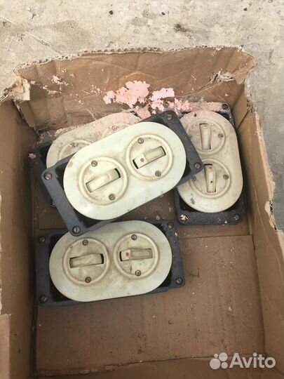 Выключатели,розетки СССР