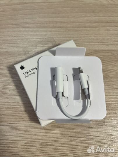 Переходник lightning 3.5 jack