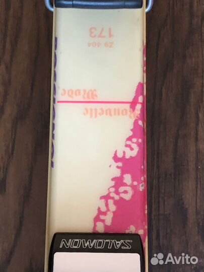 Лыжи горные rossignol +Salomon ботинки+ крепление