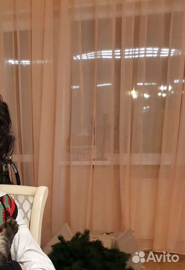 Тюль 12 метров высота 3,7