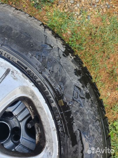 Комплект литых дисков на липучке R14