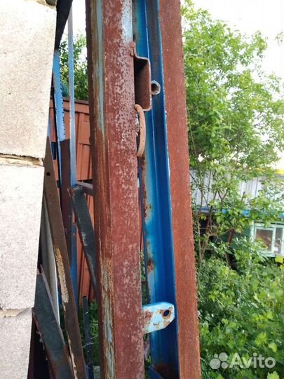 Каркас распашных ворот