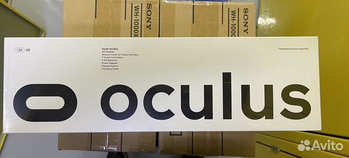 Шлем виртуальной реальности Oculus Quest 2 128 Gb