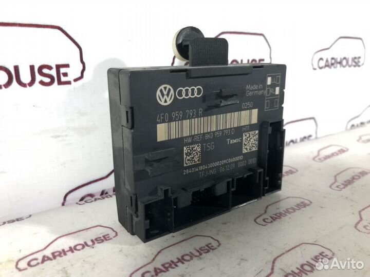 Блок управления дверьми передний левый Audi Q7 4L