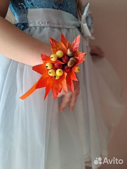 Осенний венок на голову