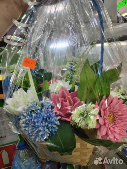 Мыло ручной работы букеты