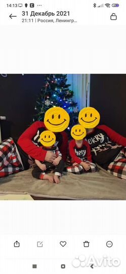 Новогодний family look