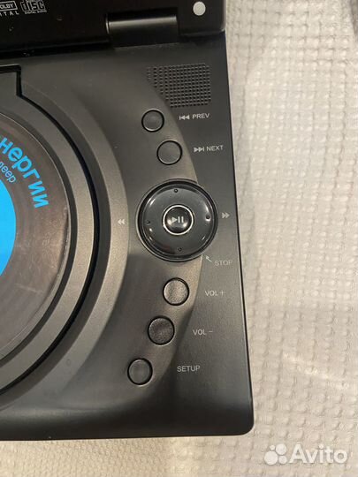 Портативный DVD/USB плеер работающий