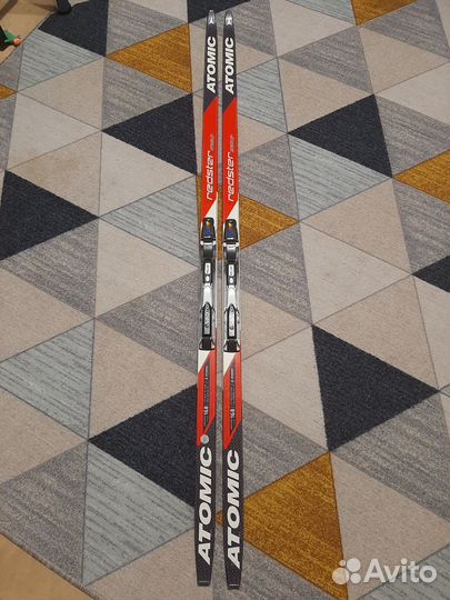 Беговые коньковые лыжи atomic 168 см