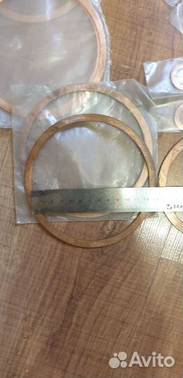 Прокладки кольца уплотнения вакуумные медные