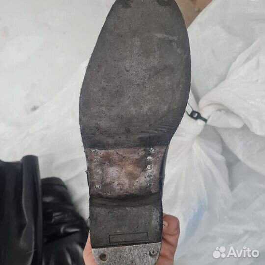 Армейские хромовые сапоги