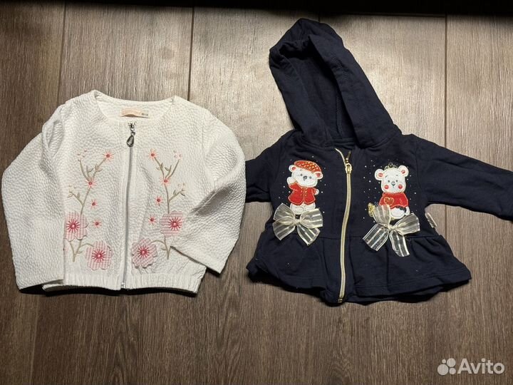 Пакет вещей на новорожденную 50,56,62 в роддом