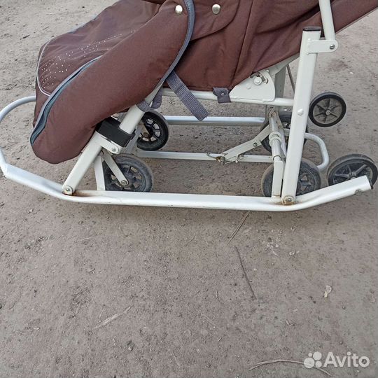 Коляска санки