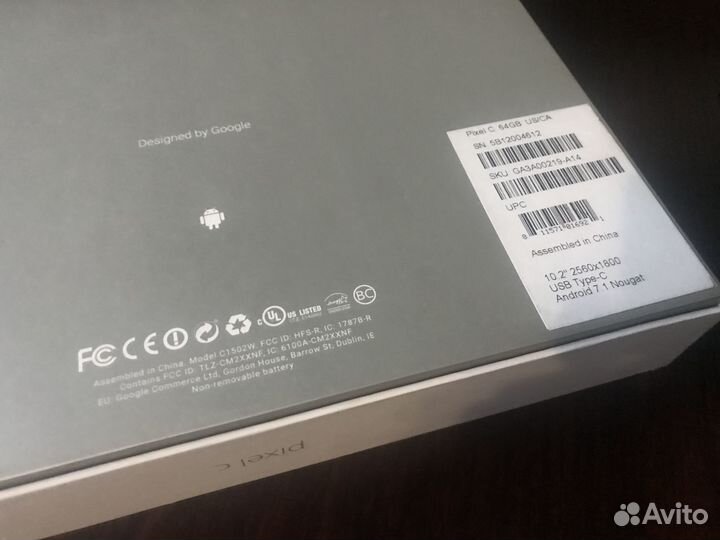 Google Pixel C Android Tablet Планшет
