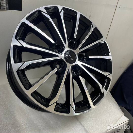 Литые диски R16 5/108 Khomen Wheels KHW1611 BFP