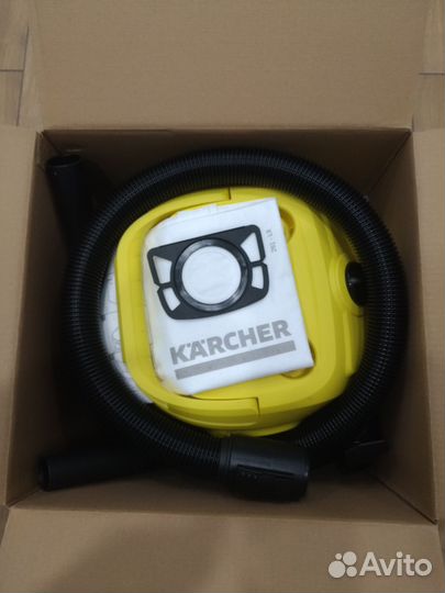 Новый пылесос Karcher wd 2 plus