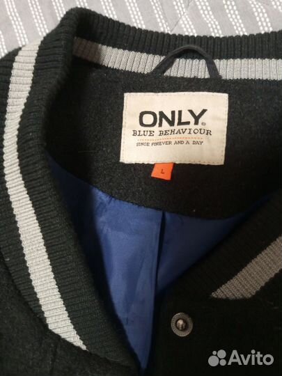 Кожаный бомбер