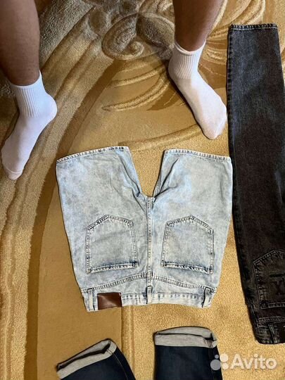 Джинсы, джинсовые шорты, худи