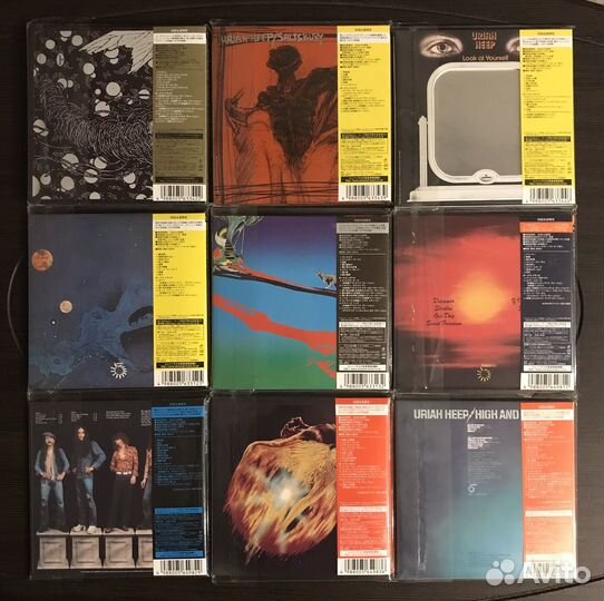 Uriah Heep SHM-CD, Japan, (mini-vinyl)