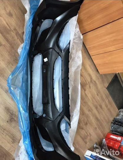 Передний бампер Хендай Солярис 10-14