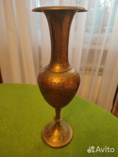 Вазы латунь