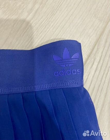 Юбка adidas голубая 46 размера