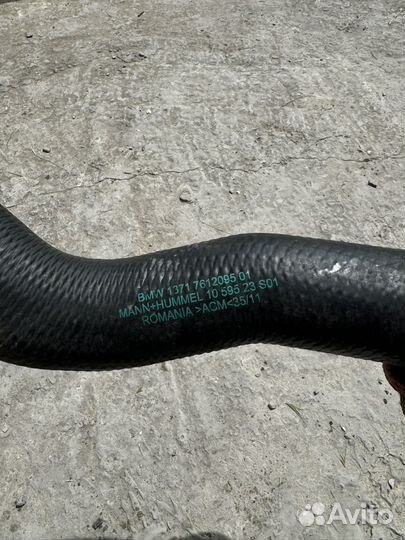 Патрубок интеркуллера BMW 5 F10 N20b20