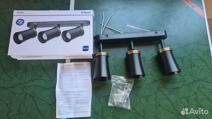 Светильники Feron ML223 настенно-потолочные, новые