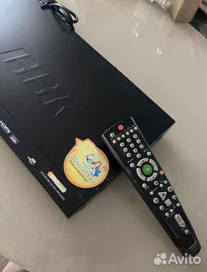 Dvd плеер bbk с пультом