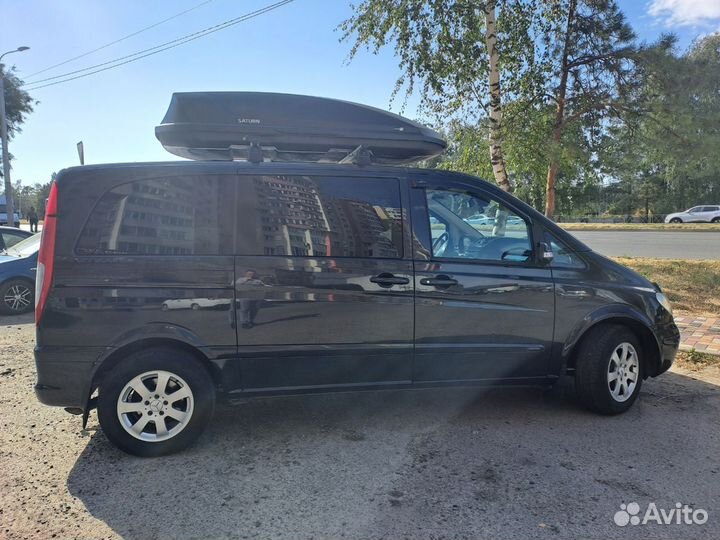 Автобокс на крышу Mercedes Viano 700 литров