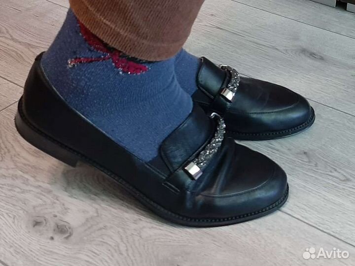 Кожаные туфли