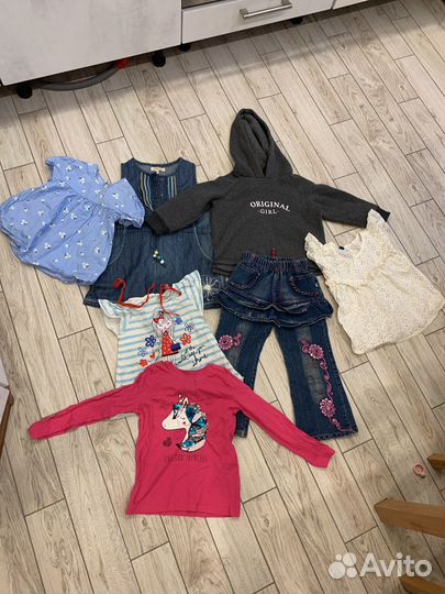 Джинсы, туники, блузки