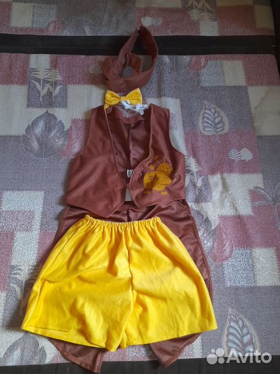 Карнавальный костюм для мальчика жук