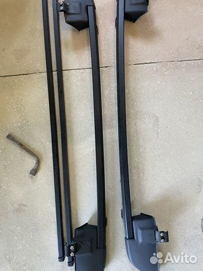 Рейлинги с поперечинами на крышу нива