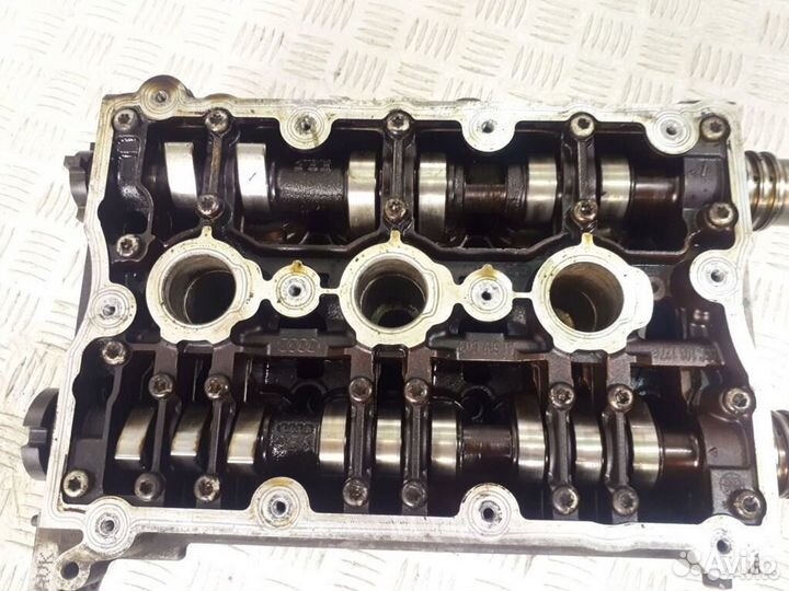 Гбц левая бу в сборе на Ауди А6 3.0 AVK ASN BBJ