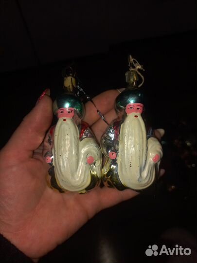 Елочные игрушки СССР