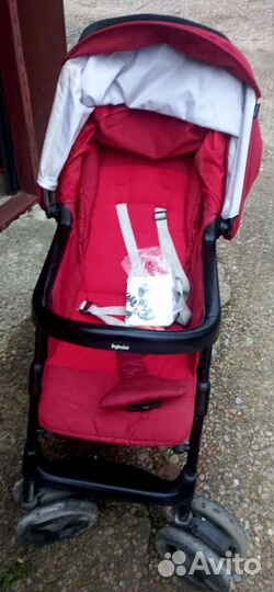 Коляска inglesina espresso red