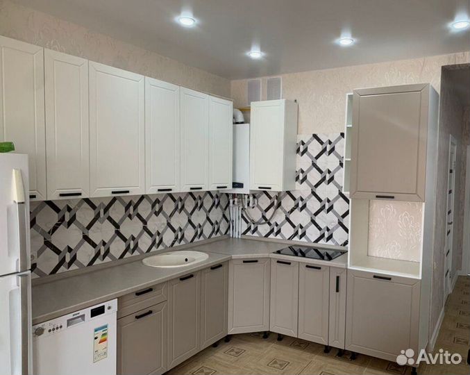 Кухонный гарнитур серый модульный нвоый