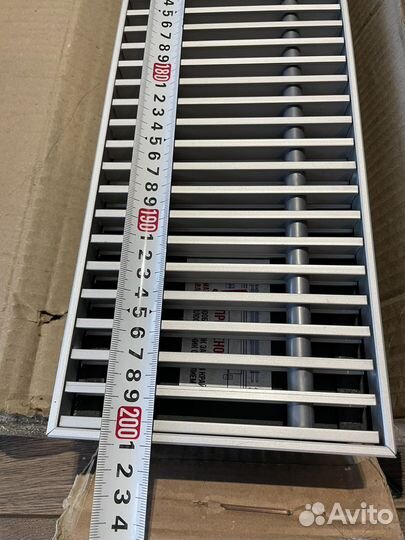 Конвектор внутрипольный